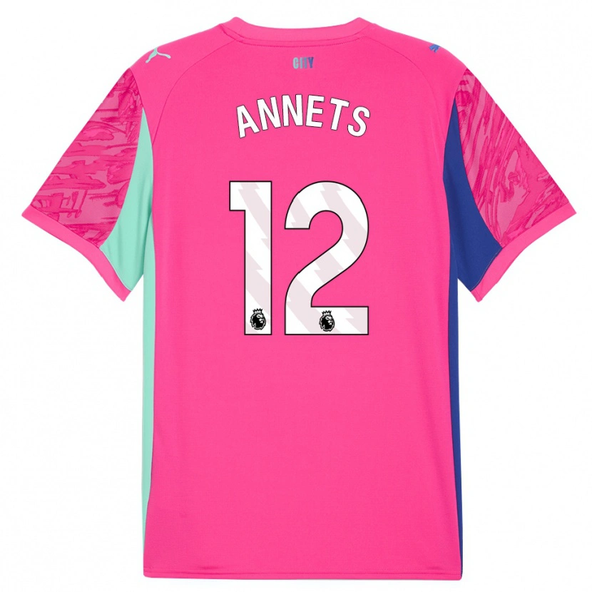 Danxen Dames Eve Annets #12 Roze Roze Keepersshirt 2025/26 T-Shirt België