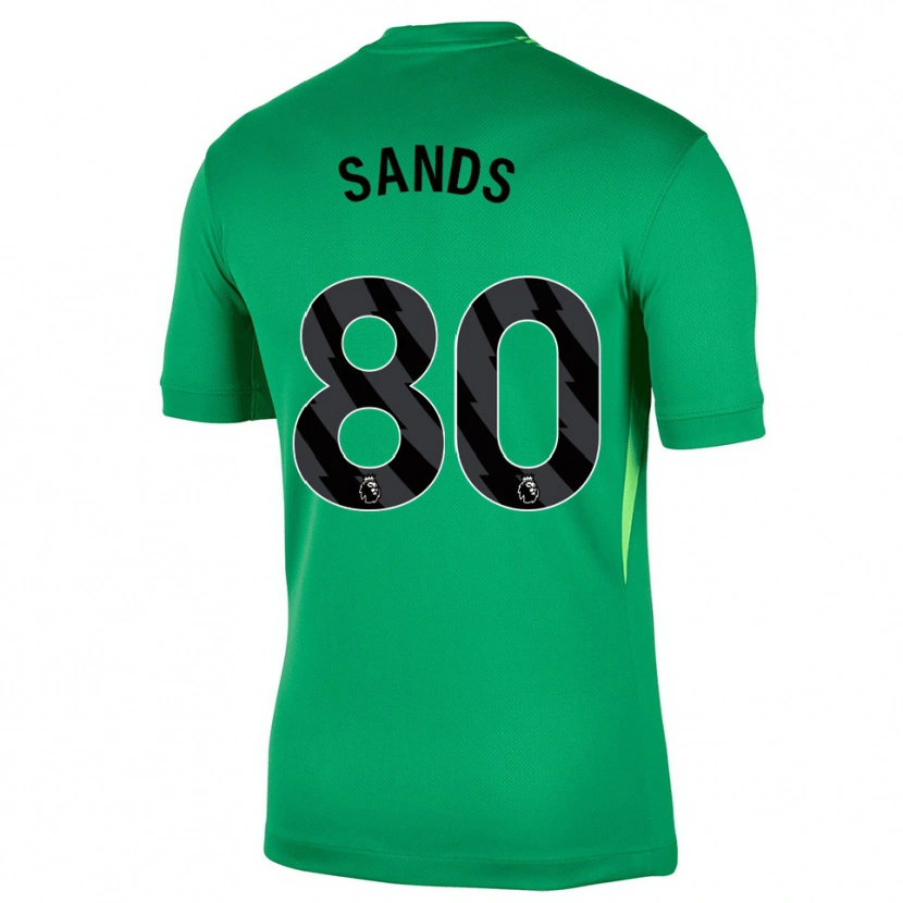 Danxen Dames Hudson Sands #80 Groen Zwart Keepersshirt 2025/26 T-Shirt België