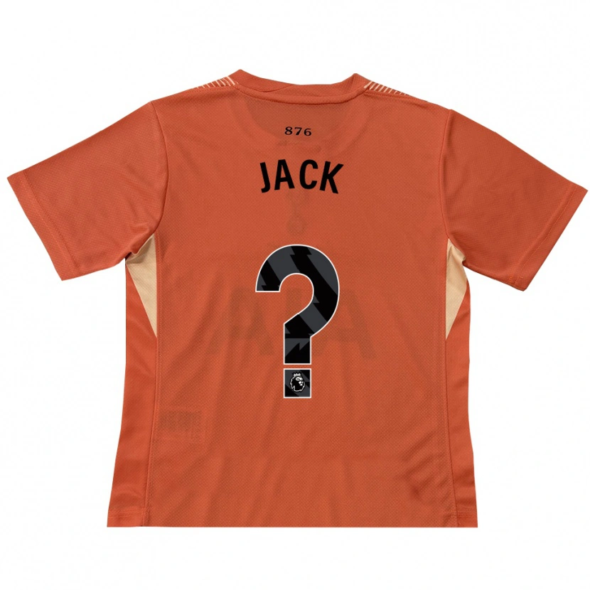 Danxen Dames Mikel Jack #0 Oranje Zwart Keepersshirt 2025/26 T-Shirt België