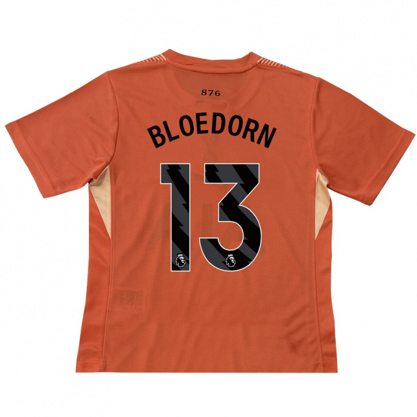 Danxen Dames Carey Bloedorn #13 Oranje Zwart Keepersshirt 2025/26 T-Shirt België