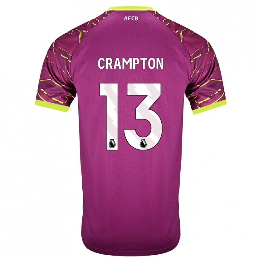 Danxen Dames Kai Crampton #13 Donker Magenta Keepersshirt 2025/26 T-Shirt België
