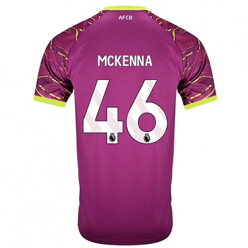 Danxen Dames Callan McKenna #46 Donker Magenta Keepersshirt 2025/26 T-Shirt België