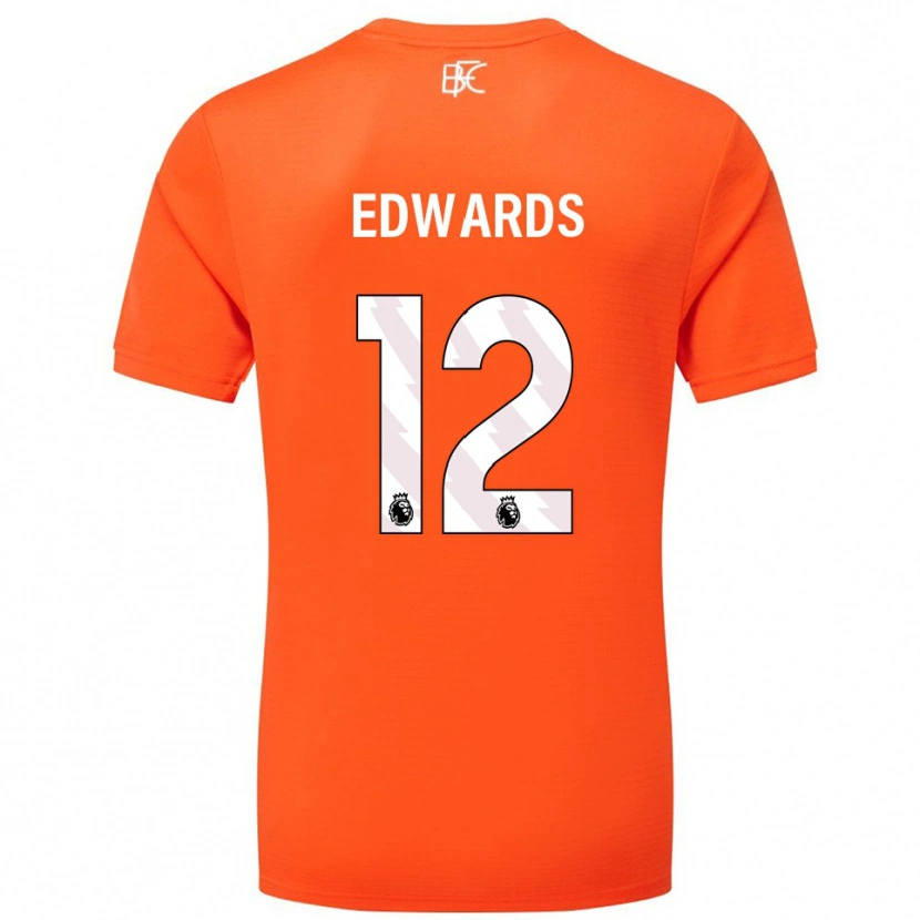 Danxen Dames Connor Edwards #12 Oranje Wit Keepersshirt 2025/26 T-Shirt België