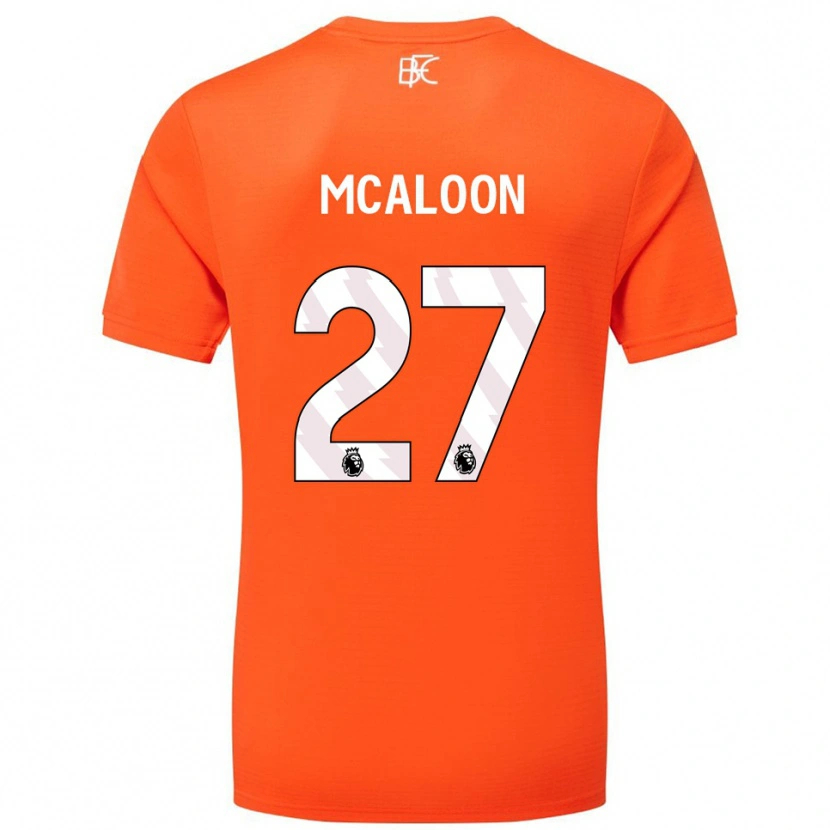 Danxen Dames Naoisha Mcaloon #27 Oranje Wit Keepersshirt 2025/26 T-Shirt België