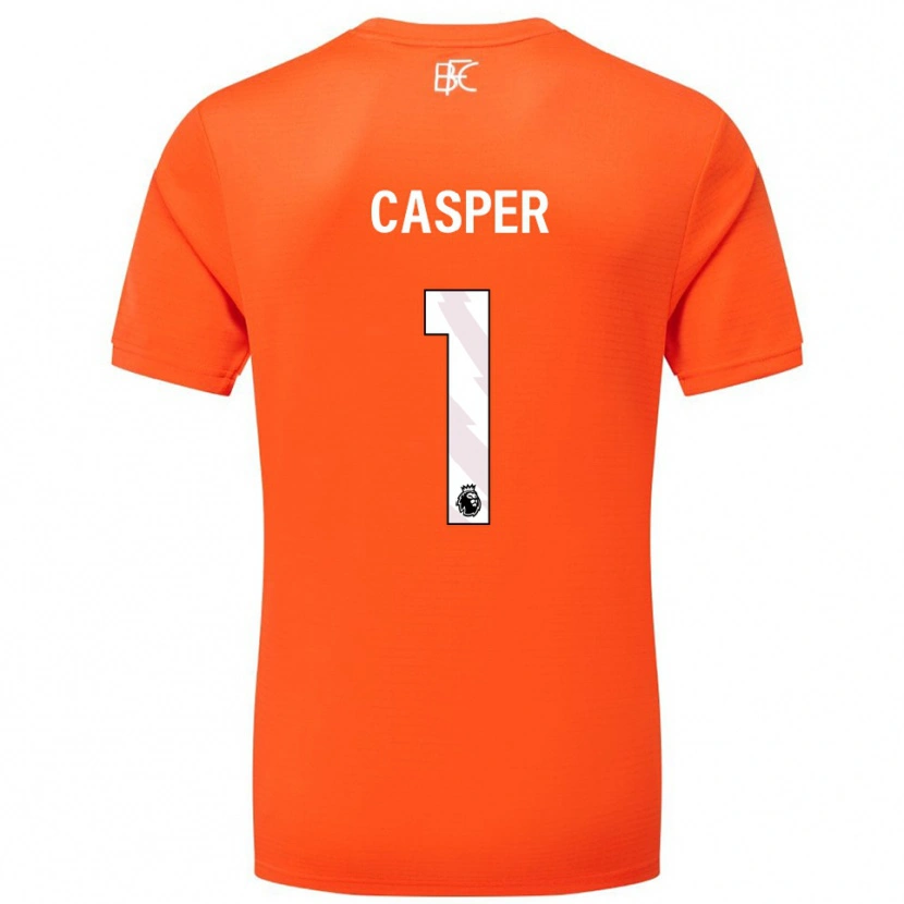 Danxen Dames Charlie Casper #1 Oranje Wit Keepersshirt 2025/26 T-Shirt België