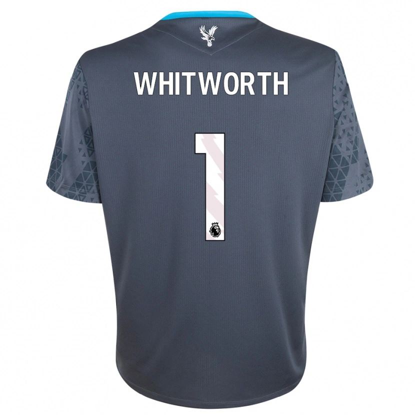 Danxen Dames Harry Whitworth #1 Donkergrijs Wit Keepersshirt 2025/26 T-Shirt België