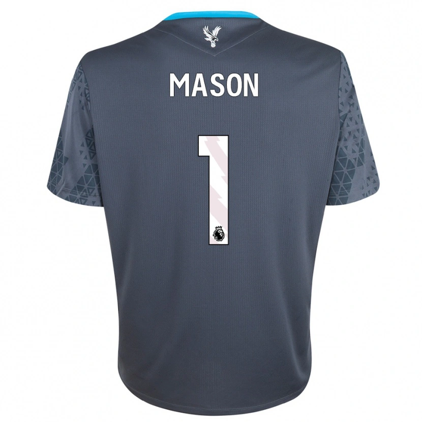 Danxen Dames Jack Mason #1 Donkergrijs Wit Keepersshirt 2025/26 T-Shirt België