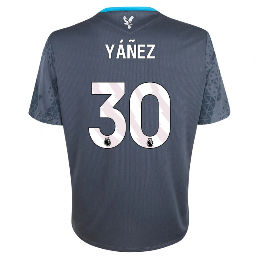 Danxen Dames Shae Yáñez #30 Donkergrijs Wit Keepersshirt 2025/26 T-Shirt België
