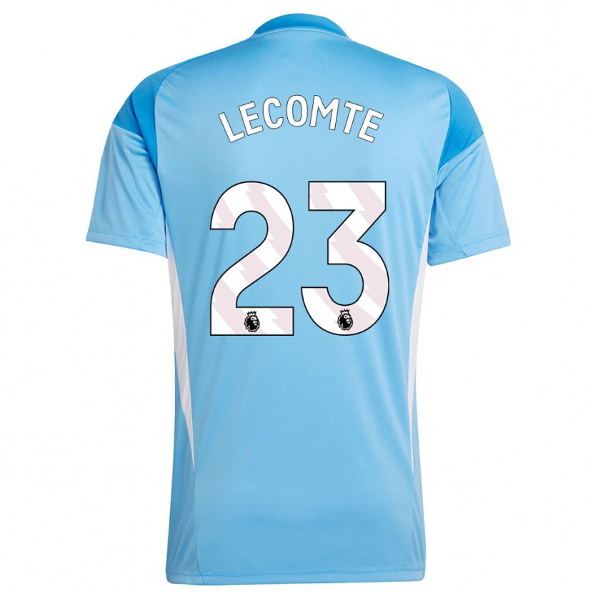 Danxen Dames Benjamin Lecomte #23 Blauw Wit Keepersshirt 2025/26 T-Shirt België