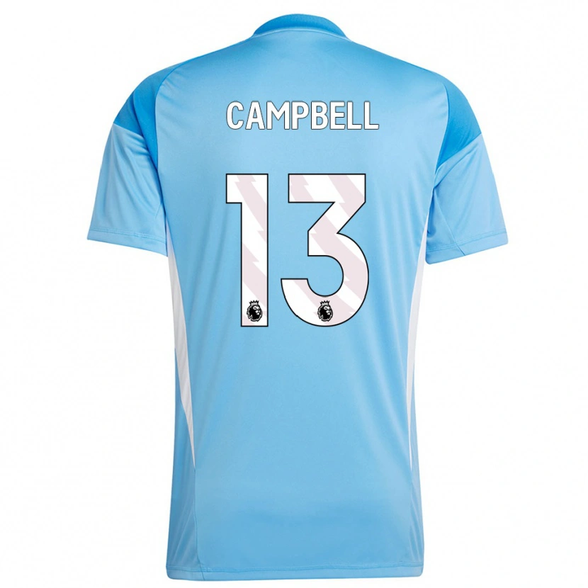 Danxen Dames Luke Campbell #13 Blauw Wit Keepersshirt 2025/26 T-Shirt België