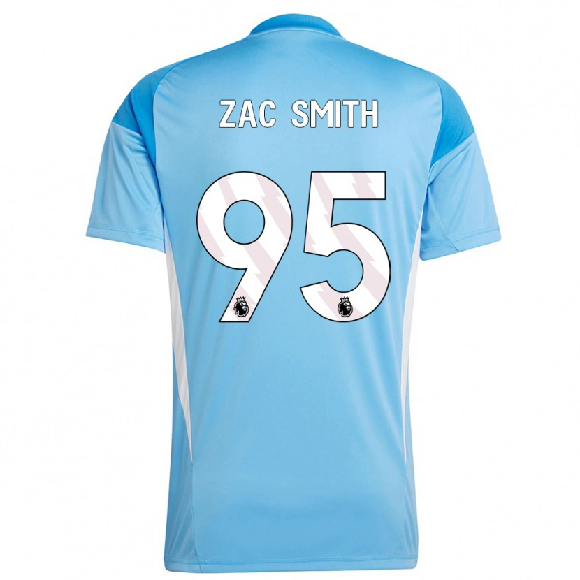 Danxen Dames Zac Smith #95 Blauw Wit Keepersshirt 2025/26 T-Shirt België