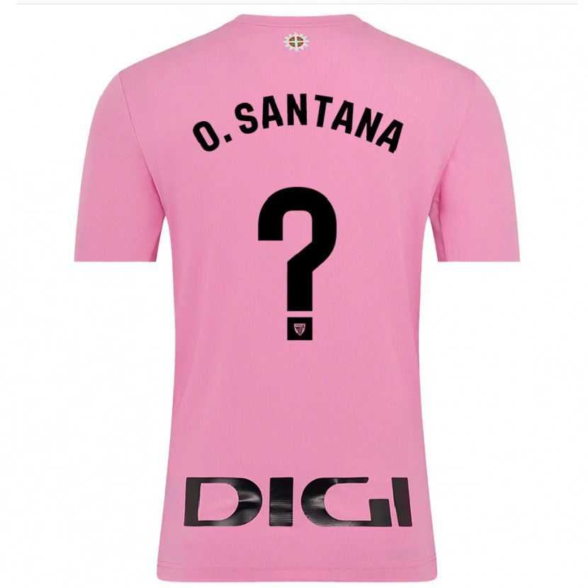 Danxen Dames Olatz Santana Amado #0 Roze Zwart Keepersshirt 2025/26 T-Shirt België