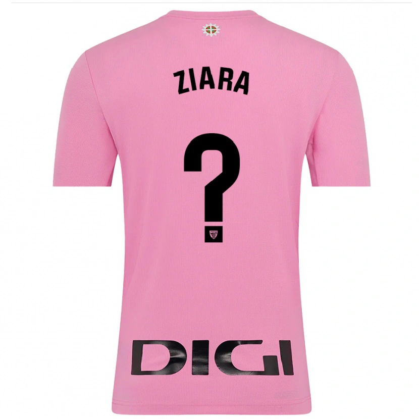 Danxen Dames Ziara Vega Uribarri #0 Roze Zwart Keepersshirt 2025/26 T-Shirt België
