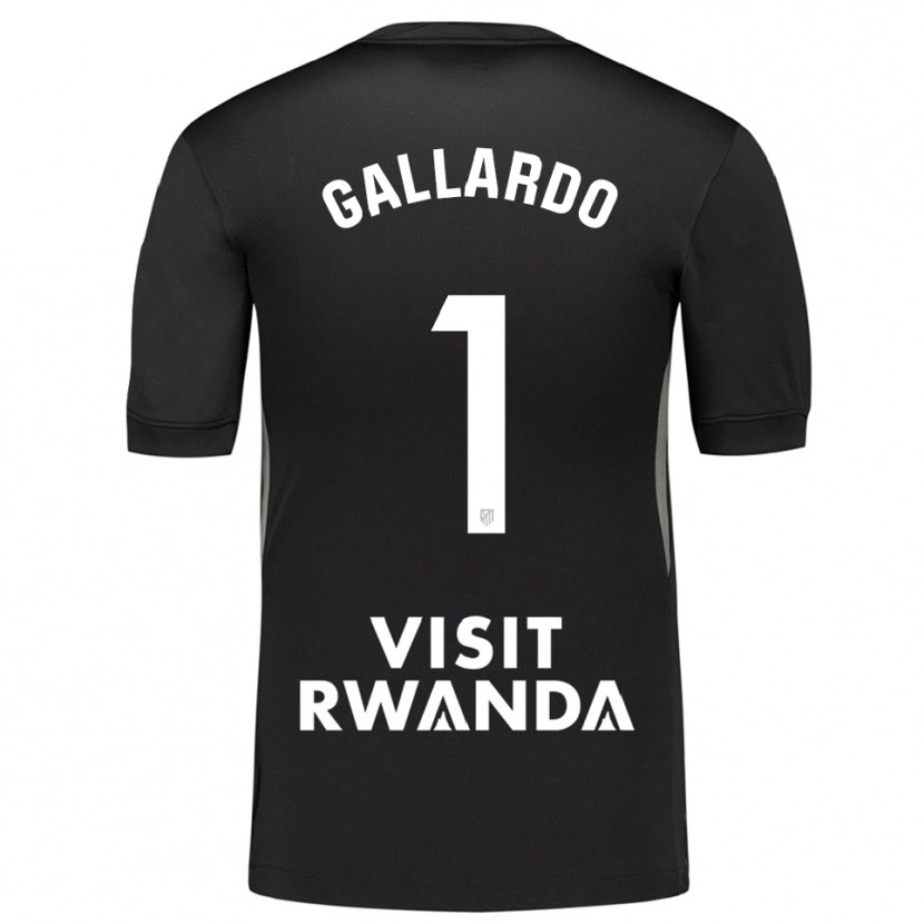 Danxen Dames Lola Gallardo #1 Zwart Wit Keepersshirt 2025/26 T-Shirt België