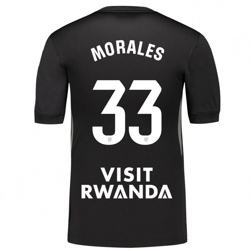 Danxen Dames Luismi Morales #33 Zwart Wit Keepersshirt 2025/26 T-Shirt België