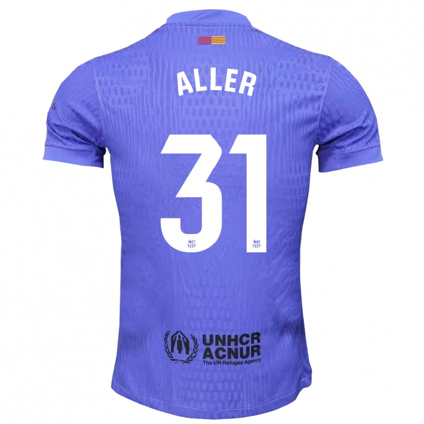 Danxen Dames Eder Aller #31 Blauw Zwart Keepersshirt 2025/26 T-Shirt België