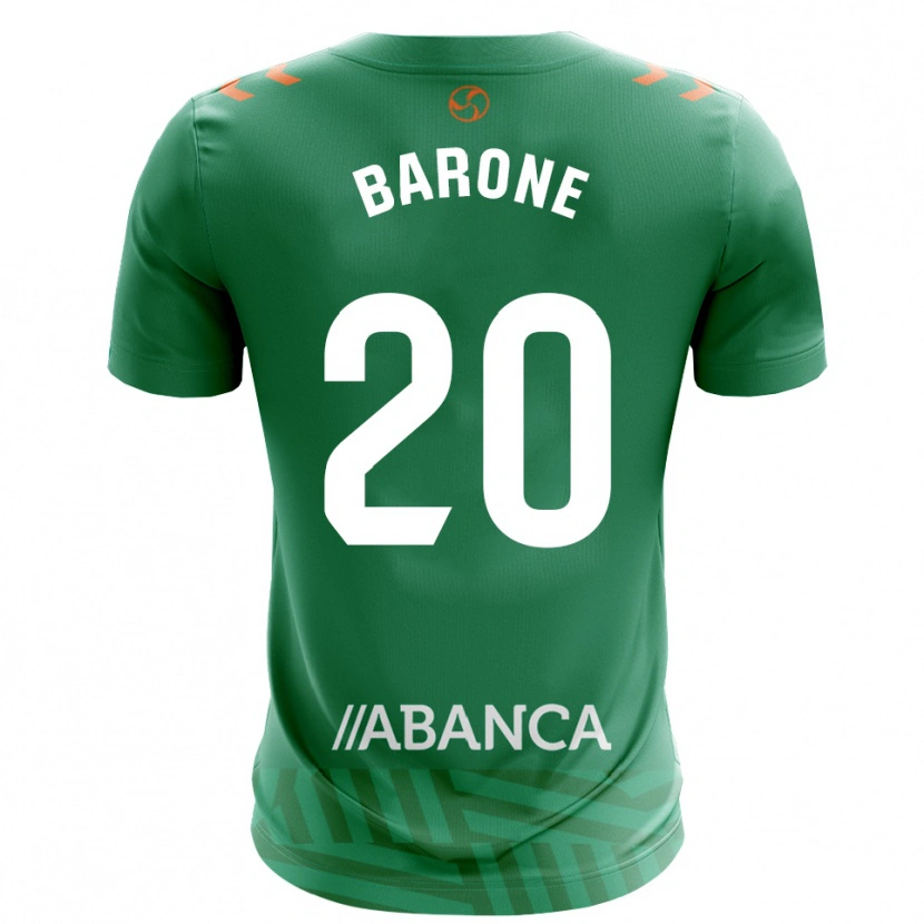Danxen Dames Caio Barone #20 Groen Wit Keepersshirt 2025/26 T-Shirt België