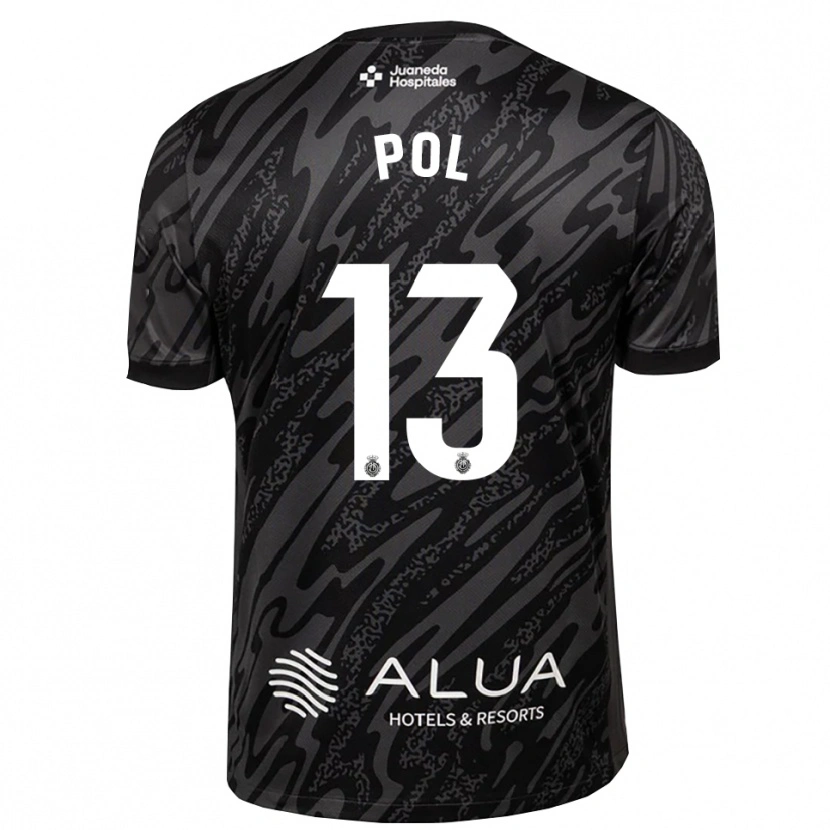 Danxen Dames Joan Pol #13 Donkergrijs Zwart Keepersshirt 2025/26 T-Shirt België