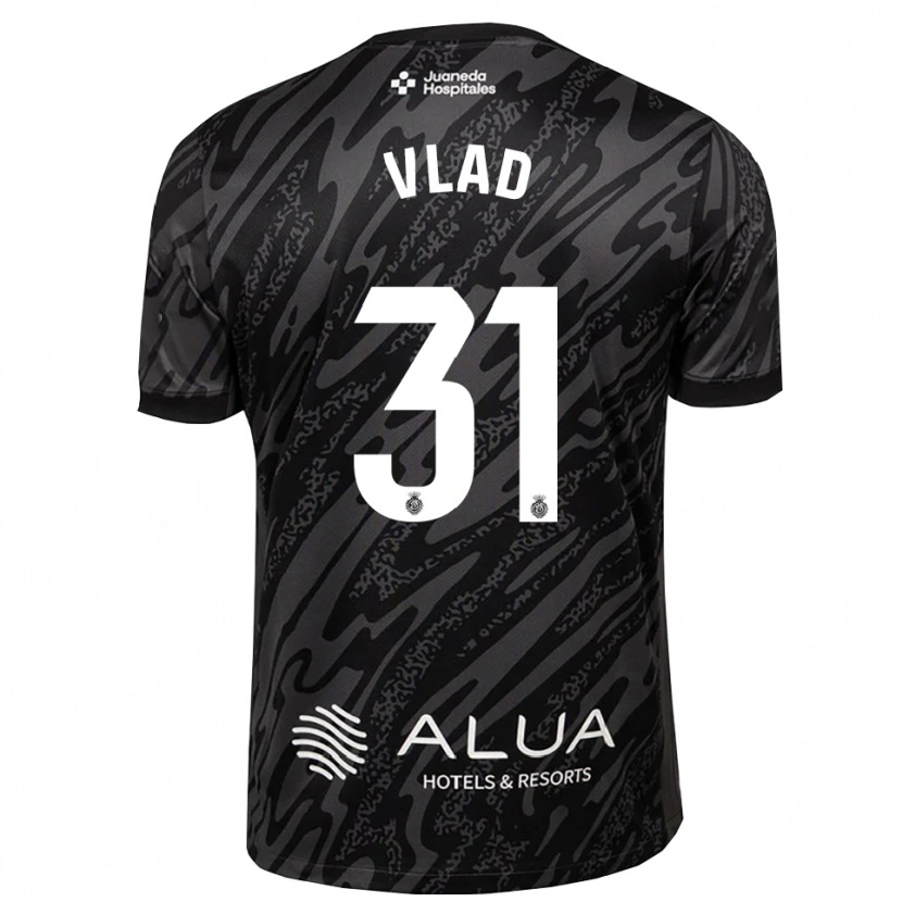 Danxen Dames Rares Vlad #31 Donkergrijs Zwart Keepersshirt 2025/26 T-Shirt België