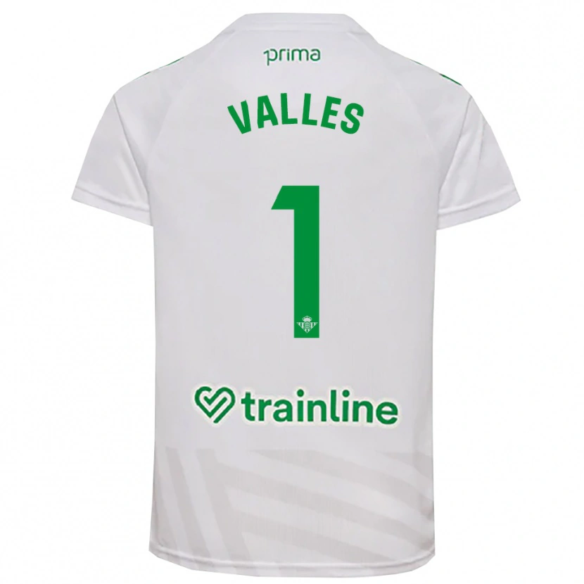 Danxen Dames Álvaro Valles #1 Wit Groen Keepersshirt 2025/26 T-Shirt België