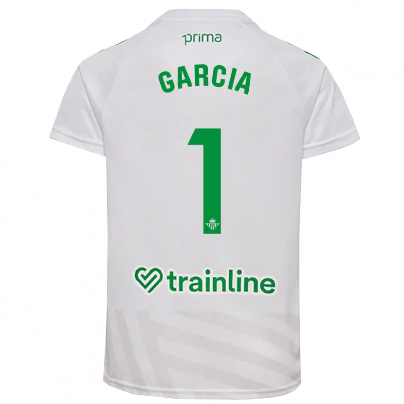 Danxen Dames Germán García #1 Wit Groen Keepersshirt 2025/26 T-Shirt België