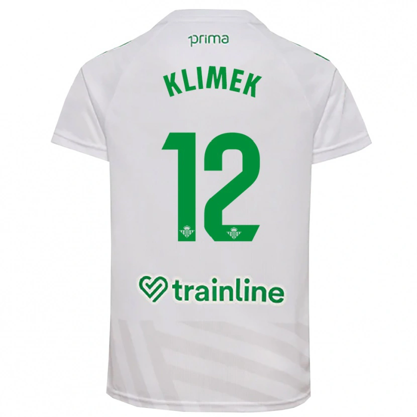 Danxen Dames Bruno Klimek #12 Wit Groen Keepersshirt 2025/26 T-Shirt België