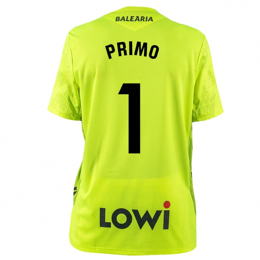 Danxen Dames Álex Primo #1 Fluorescerend Groen Zwart Keepersshirt 2025/26 T-Shirt België
