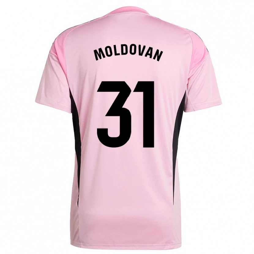 Danxen Dames Horațiu Moldovan #31 Roze Zwart Keepersshirt 2025/26 T-Shirt België