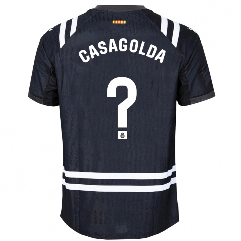 Danxen Dames Pau Casagolda #0 Zwart Wit Keepersshirt 2025/26 T-Shirt België