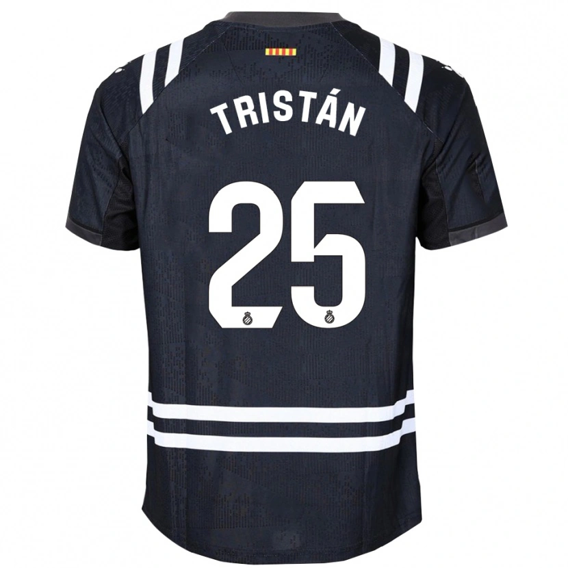 Danxen Dames Pol Tristán #25 Zwart Wit Keepersshirt 2025/26 T-Shirt België