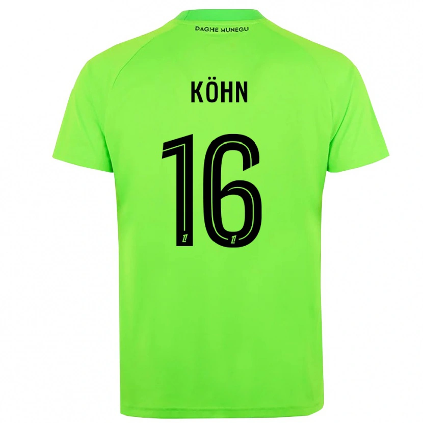 Danxen Dames Philipp Köhn #16 Groen Zwart Keepersshirt 2025/26 T-Shirt België