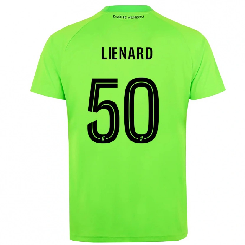 Danxen Dames Yann Lienard #50 Groen Zwart Keepersshirt 2025/26 T-Shirt België