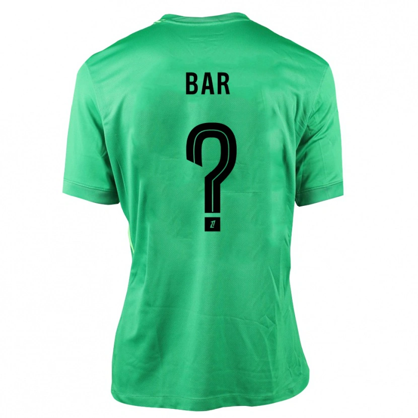 Danxen Dames Arthur Bar #0 Groen Zwart Keepersshirt 2025/26 T-Shirt België