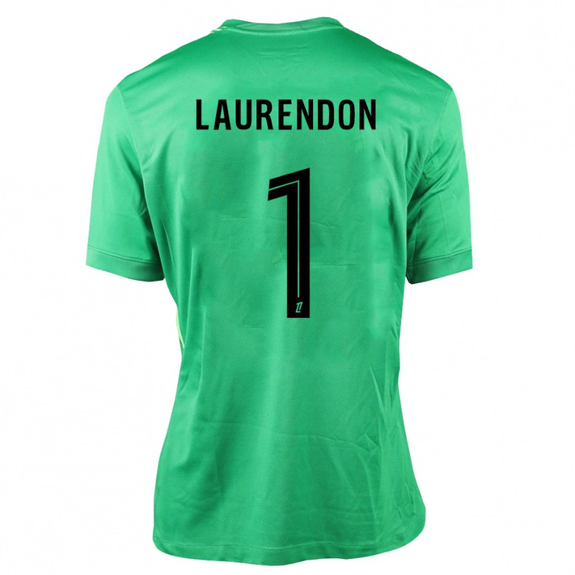Danxen Dames Bilal Laurendon #1 Groen Zwart Keepersshirt 2025/26 T-Shirt België