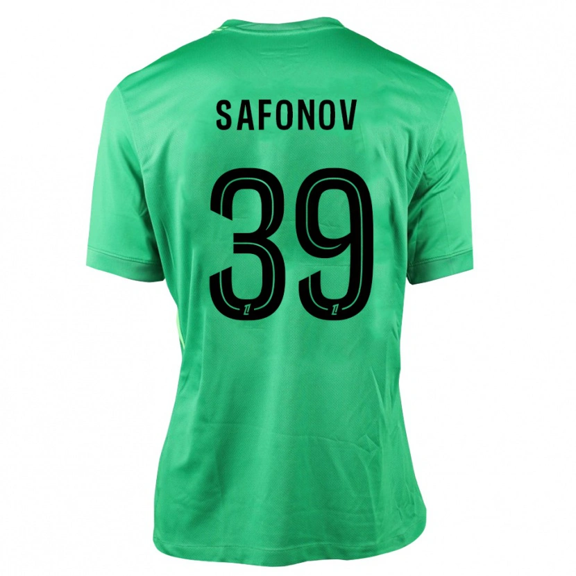 Danxen Dames Matvey Safonov #39 Groen Zwart Keepersshirt 2025/26 T-Shirt België