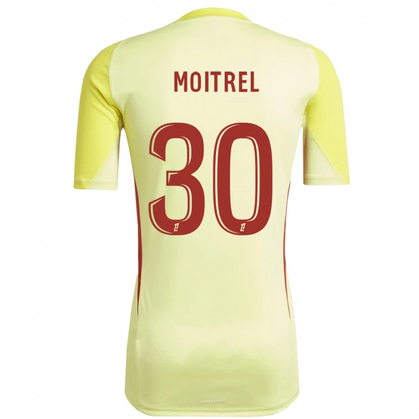 Danxen Dames Pauline Moitrel #30 Lichtgeel Rood Keepersshirt 2025/26 T-Shirt België