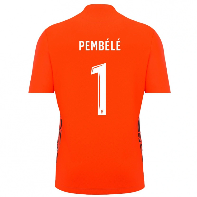 Danxen Dames Willange Pembélé #1 Oranje Wit Keepersshirt 2025/26 T-Shirt België