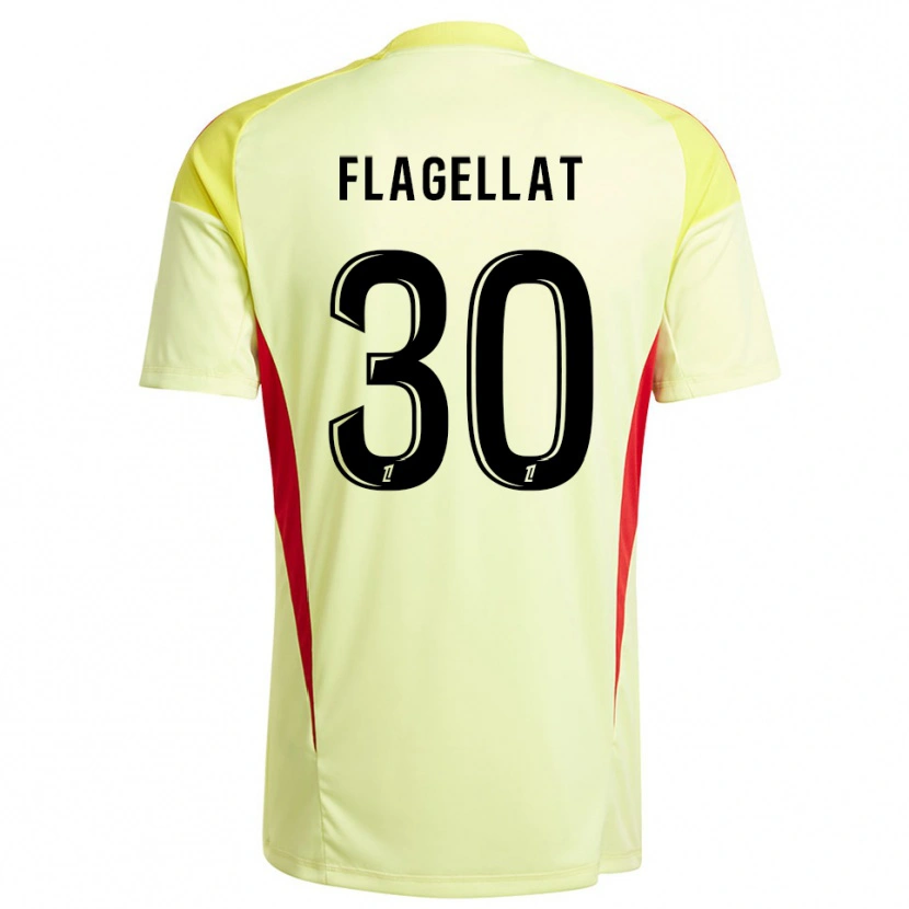Danxen Dames Alizée Flagellat #30 Licht Geel Zwart Keepersshirt 2025/26 T-Shirt België