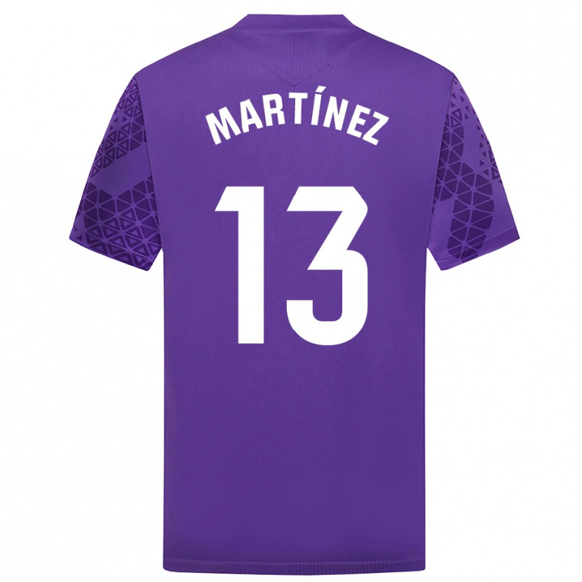 Danxen Dames Fernando Martínez #13 Paars Wit Keepersshirt 2025/26 T-Shirt België