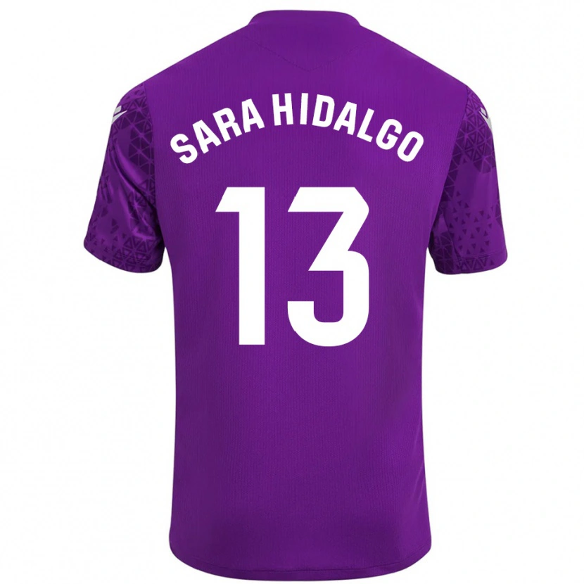 Danxen Dames Sara Hidalgo Merino #13 Donker Paars Wit Keepersshirt 2025/26 T-Shirt België