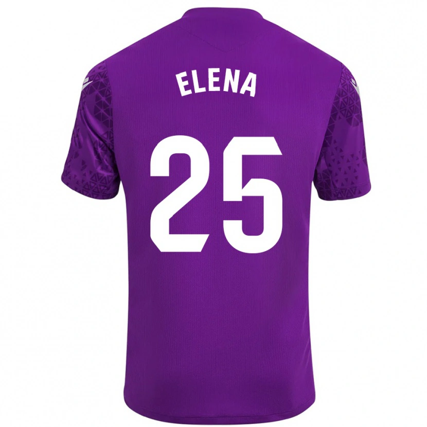 Danxen Dames Elena Gómez Labrador #25 Donker Paars Wit Keepersshirt 2025/26 T-Shirt België