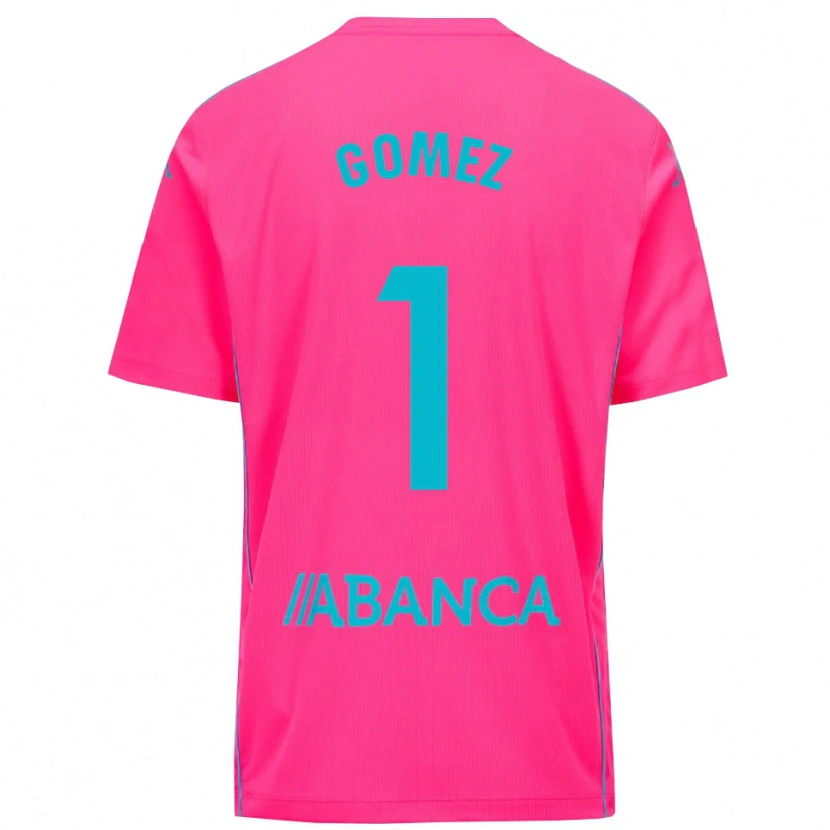 Danxen Dames Yohana Gómez #1 Diep Roze Zwart Keepersshirt 2025/26 T-Shirt België