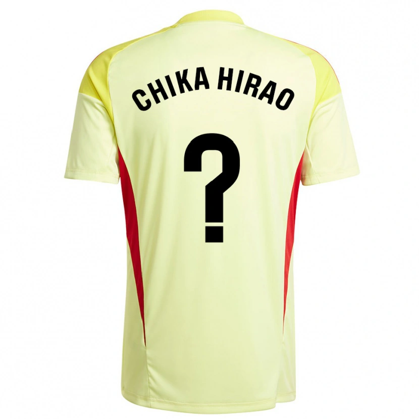 Danxen Dames Hirao Chika #0 Licht Geel Zwart Keepersshirt 2025/26 T-Shirt België
