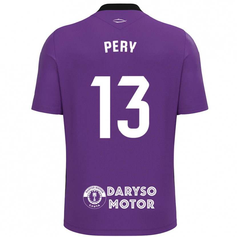Danxen Dames Pery #13 Paars Wit Keepersshirt 2025/26 T-Shirt België