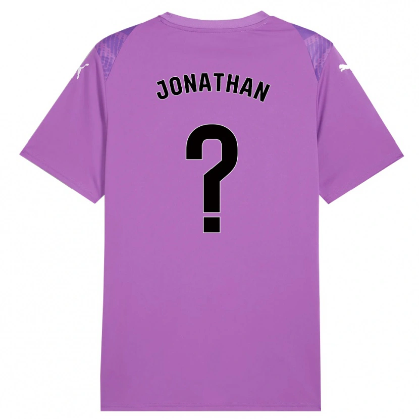 Danxen Dames Jonathan Sánchez #0 Lila Zwart Keepersshirt 2025/26 T-Shirt België
