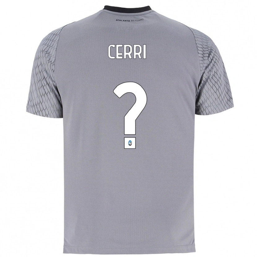 Danxen Dames Jacopo Cerri #0 Grijs Blauw Rood Keepersshirt 2025/26 T-Shirt België