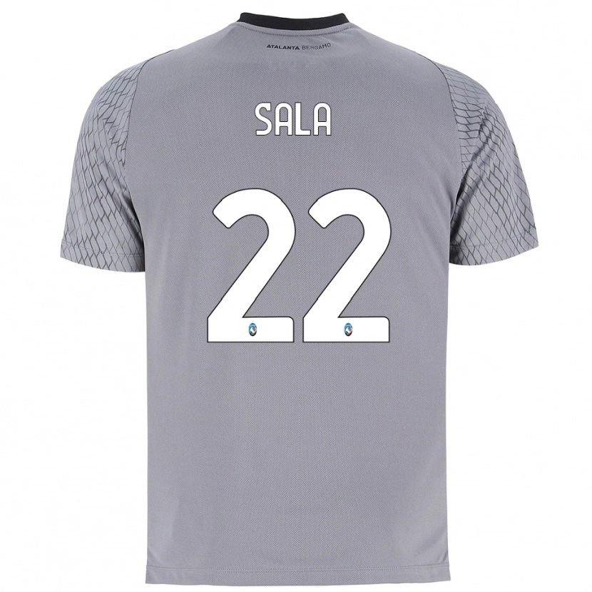 Danxen Dames Lorenzo Sala #22 Grijs Blauw Rood Keepersshirt 2025/26 T-Shirt België