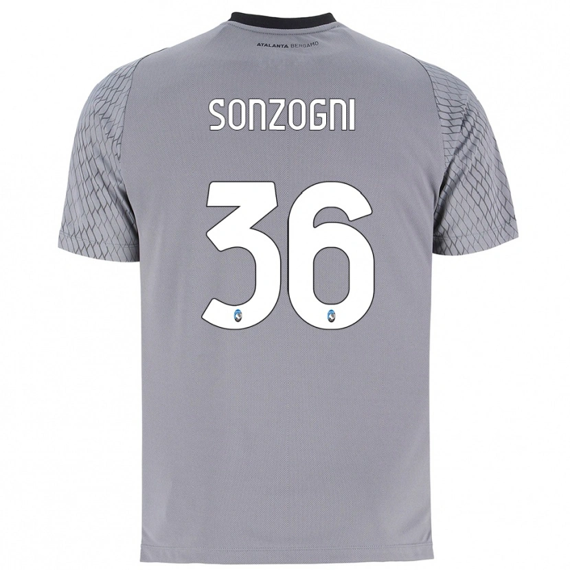 Danxen Dames Mattia Sonzogni #36 Grijs Blauw Rood Keepersshirt 2025/26 T-Shirt België
