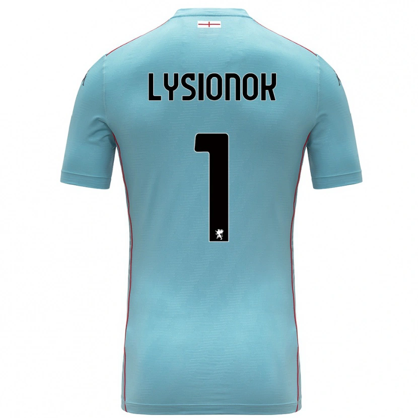 Danxen Dames Ernestas Lysionok #1 Blauw Grijs Keepersshirt 2025/26 T-Shirt België