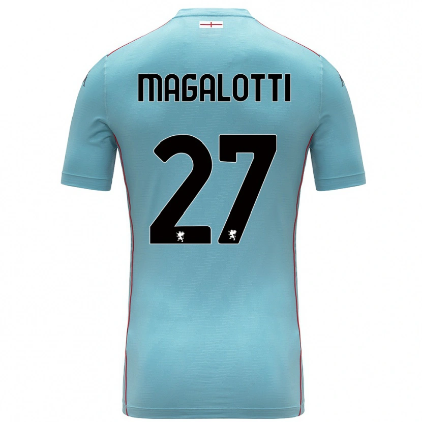 Danxen Dames Gabriele Magalotti #27 Blauw Grijs Keepersshirt 2025/26 T-Shirt België